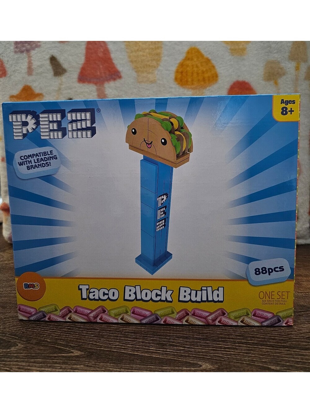 Pez building blocks: Taco